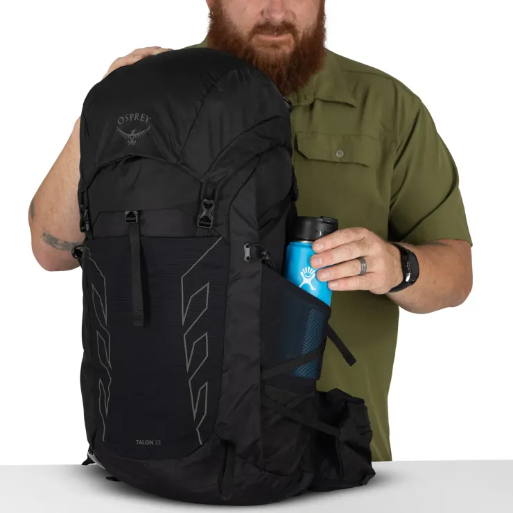 Osprey Talon 33 Rucksack - Extended Fit - Black Coal Grey Best