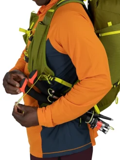 Osprey Talon Velocity 20 Rucksack - Dark Charcoal-Tumbleweed Yellow Clearance