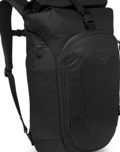 Osprey Transporter Roll Top Rucksack - Raven Black Outlet