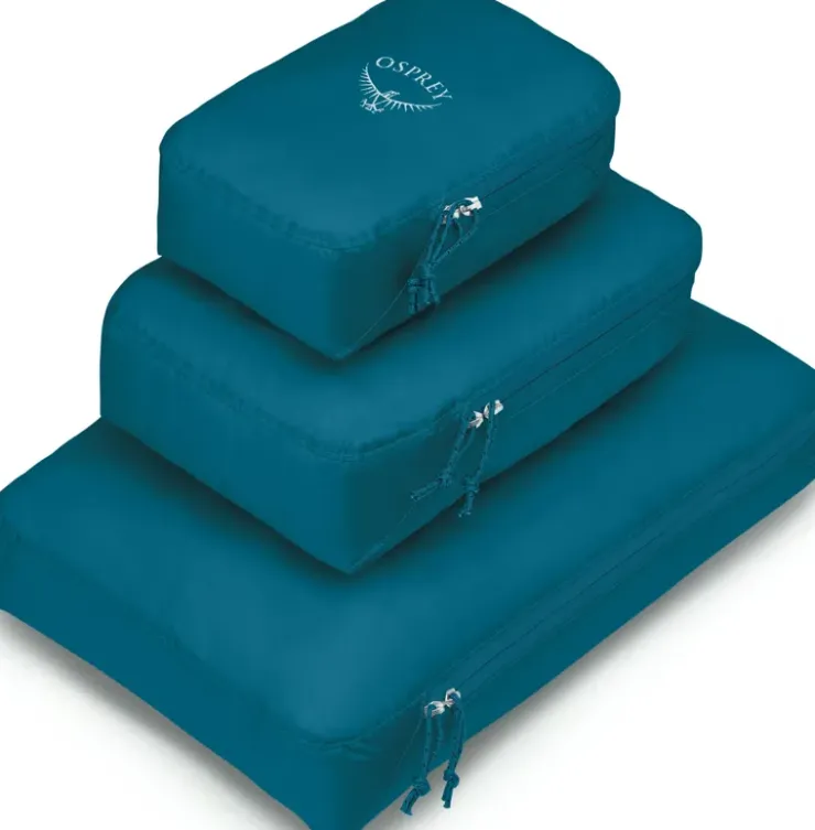 Osprey Ultralight Packing Cube Set - Waterfront Blue Clearance