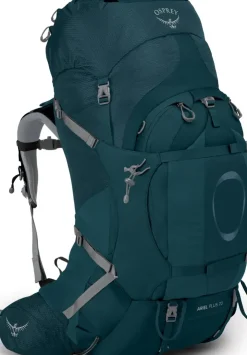 Osprey Womens Ariel Plus 70 Rucksack - Night Jungle Blue Discount