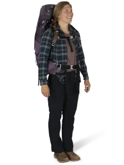 Osprey Womens Aura AG 50 Rucksack - Enchantment Purple Hot