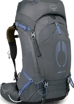 Osprey Womens Aura AG 50 Rucksack - Tungsten Grey Fashion