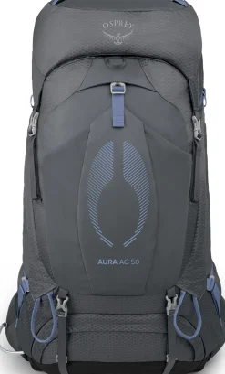 Osprey Womens Aura AG 50 Rucksack - Tungsten Grey Fashion