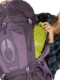 Osprey Womens Aura AG 50 Rucksack - Tungsten Grey Fashion