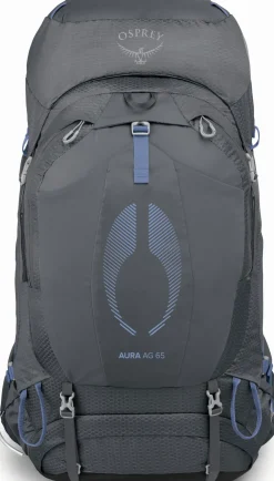 Osprey Womens Aura AG 65 Rucksack - Tungsten Grey Discount