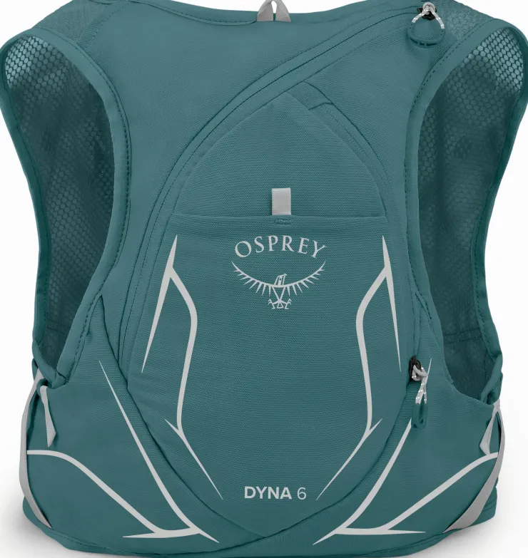 Osprey Womens Dyna 6 with Flasks - Cascade Blue-Silver Lining Sale