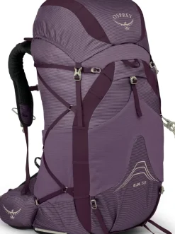 Osprey Womens Eja 58 Rucksack - Purple Dusk Best
