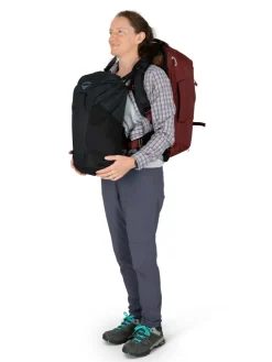 Osprey Womens Fairview 40 Travel Pack - Night Jungle Blue New