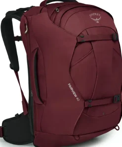 Osprey Womens Fairview 40 Travel Pack - Zircon Red Hot