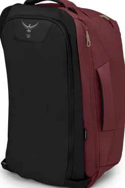 Osprey Womens Fairview 40 Travel Pack - Zircon Red Hot