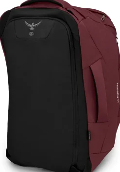 Osprey Womens Fairview 55 Travel Pack - Zircon Red Sale