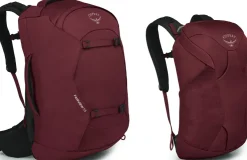 Osprey Womens Fairview 55 Travel Pack - Zircon Red Sale
