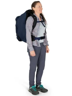 Osprey Womens Fairview 55 Travel Pack - Zircon Red Sale