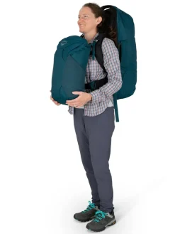 Osprey Womens Fairview 70 Travel Pack - Night Jungle Blue Outlet
