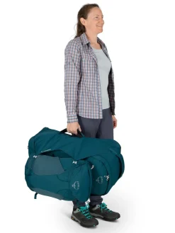 Osprey Womens Fairview 70 Travel Pack - Night Jungle Blue Outlet