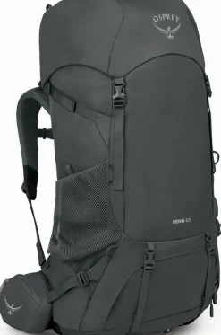 Osprey Womens Renn 65 Rucksack - Dark Charcoal-Gray Wolf Clearance