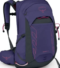 Osprey Womens Tempest 22 Rucksack - Deep Fig-Hotspot Pink Hot