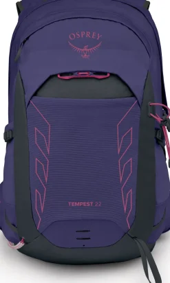 Osprey Womens Tempest 22 Rucksack - Deep Fig-Hotspot Pink Hot