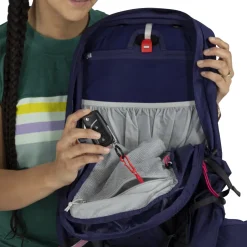 Osprey Womens Tempest 11 Rucksack - Deep Fig-Hotspot Pink Fashion