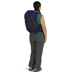 Osprey Womens Tempest 11 Rucksack - Deep Fig-Hotspot Pink Fashion