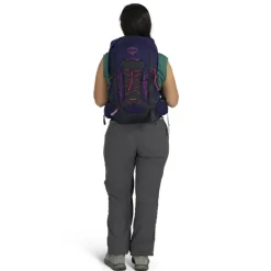 Osprey Womens Tempest 11 Rucksack - Deep Fig-Hotspot Pink Fashion