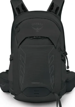Osprey Womens Tempest 22 Rucksack - Extended Fit - Black-Coal Grey Clearance