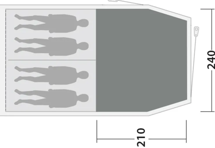 Outwell Blackwood 4 Cozy Carpet Sale