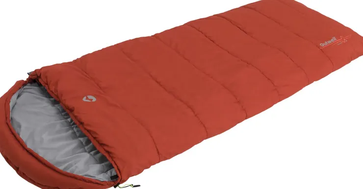 Outwell Campion Lux Sleeping Bag - Burnt Orange Clearance
