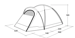 Outwell Cloud 5 Tent Best