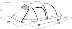 Outwell Earth 4 Plus Tent Outlet
