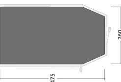 Outwell Nevada 4 Footprint Hot