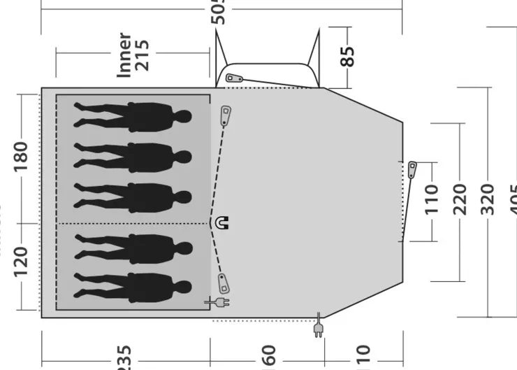 Outwell Nevada 5 Tent Sale