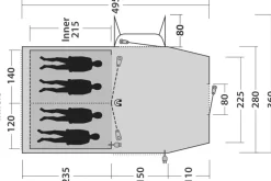 Outwell Nevada 4 Tent Outlet