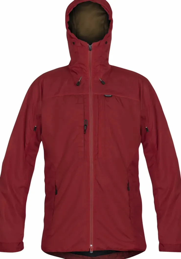 Paramo Mens Alta III Jacket - Fire-Burnt Chilli Zips New