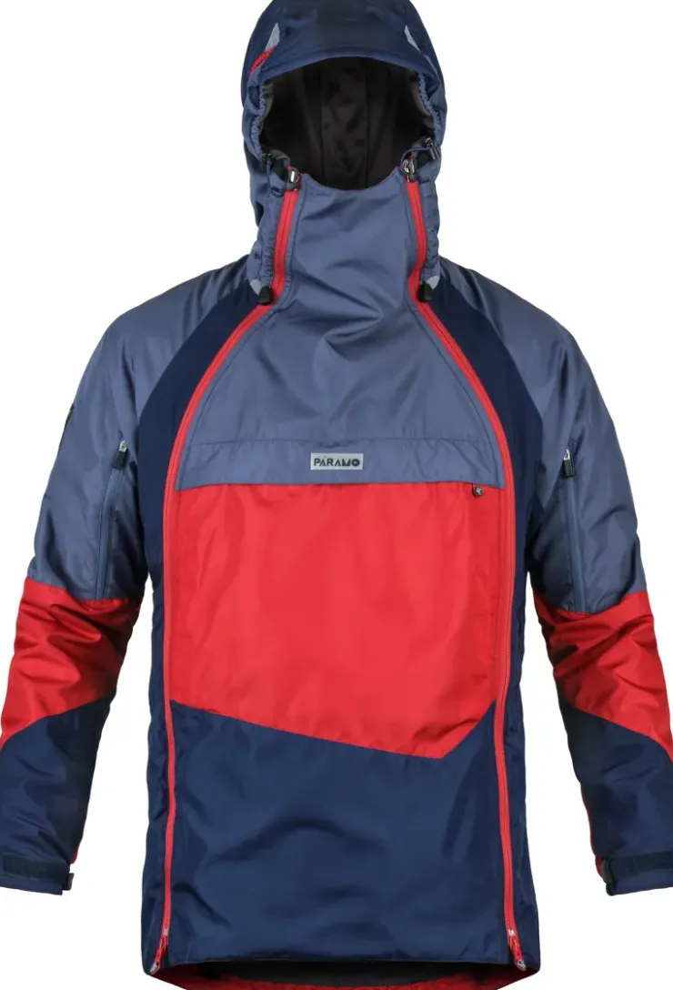 Paramo Mens Velez Evolution Hybrid Smock - Midnight-Fire-Indigo Discount