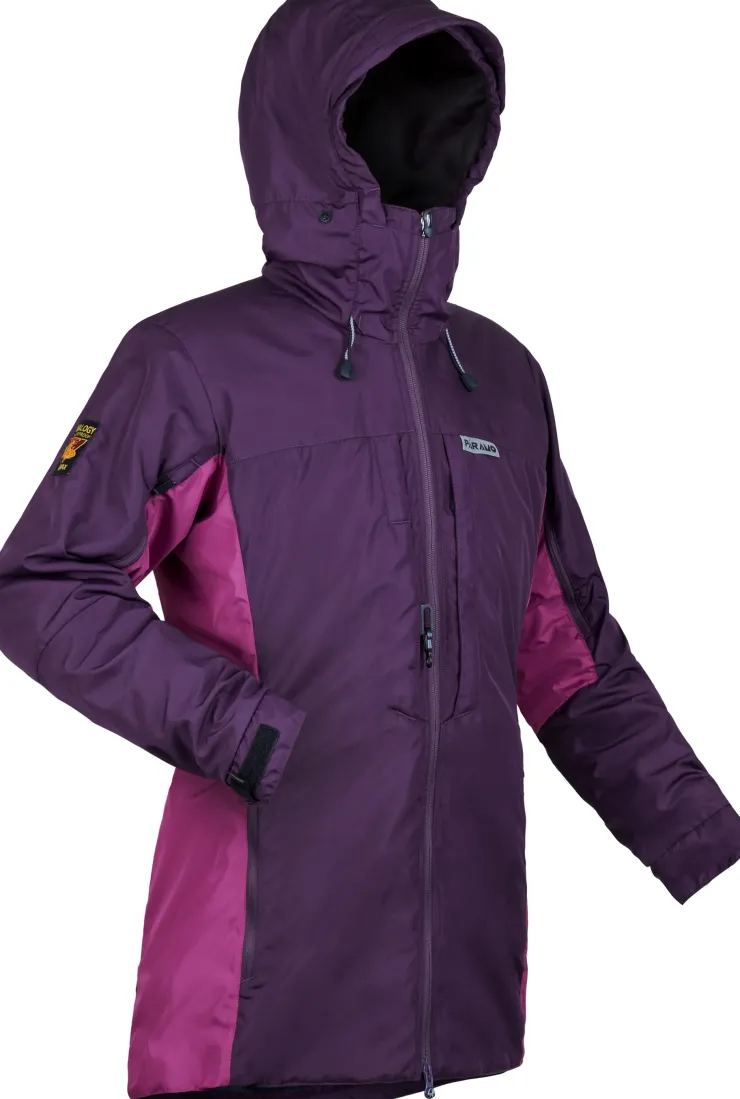 Paramo Womens Alta III Jacket - Elderberry-Foxglove Trim Outlet