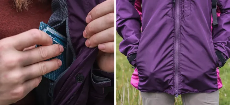 Paramo Womens Alta III Jacket - Neon Blue-Midnight Hot