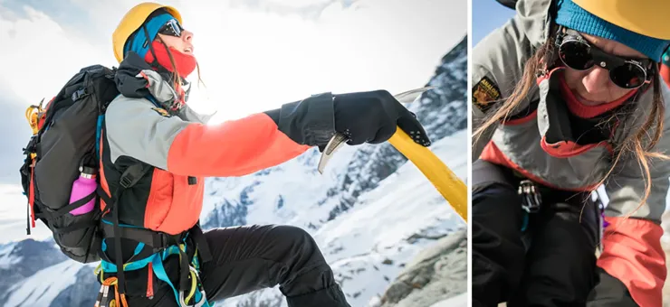 Paramo Womens Velez Evolution Hybrid Smock - Hot Coral-Dark Steel-Black Sale