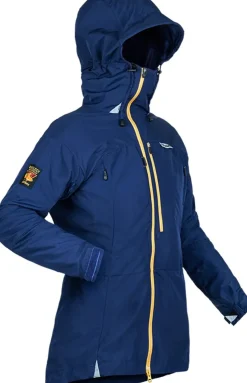 Paramo Womens Ventura Windproof Jacket - Midnight-Gold Zip Discount