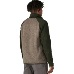 Patagonia Mens Better Sweater 1/4 Zip Fleece - Seabird Grey Outlet