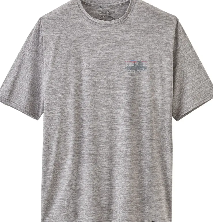 Patagonia Mens Cap Cool Daily Graphic Shirt - 73 Skyline-Feather Grey Discount
