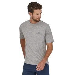 Patagonia Mens Cap Cool Daily Graphic Shirt - 73 Skyline-Feather Grey Discount