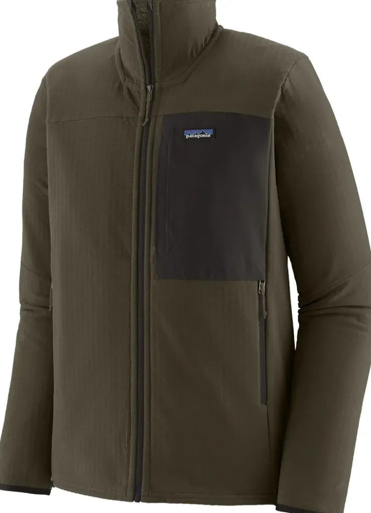 Patagonia Mens R2 TechFace Jacket - Pine Needle Green New