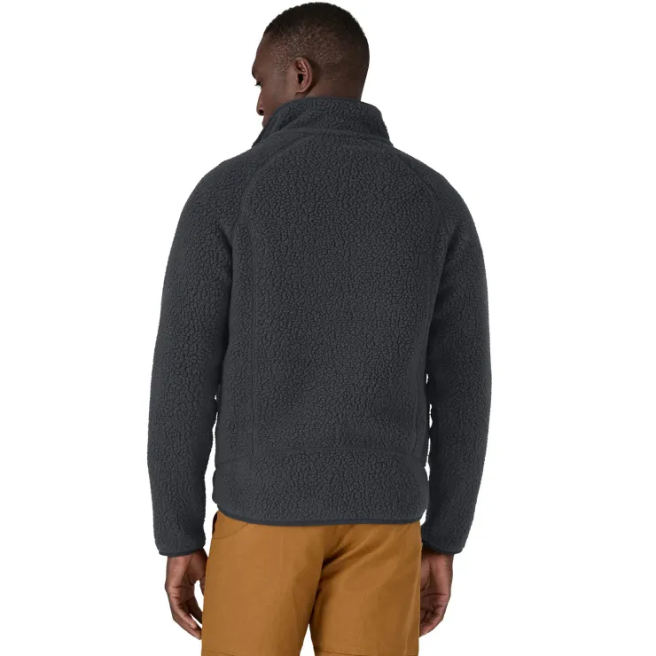 Patagonia Mens Retro Pile Jacket - Pitch Blue-Endless Blue New