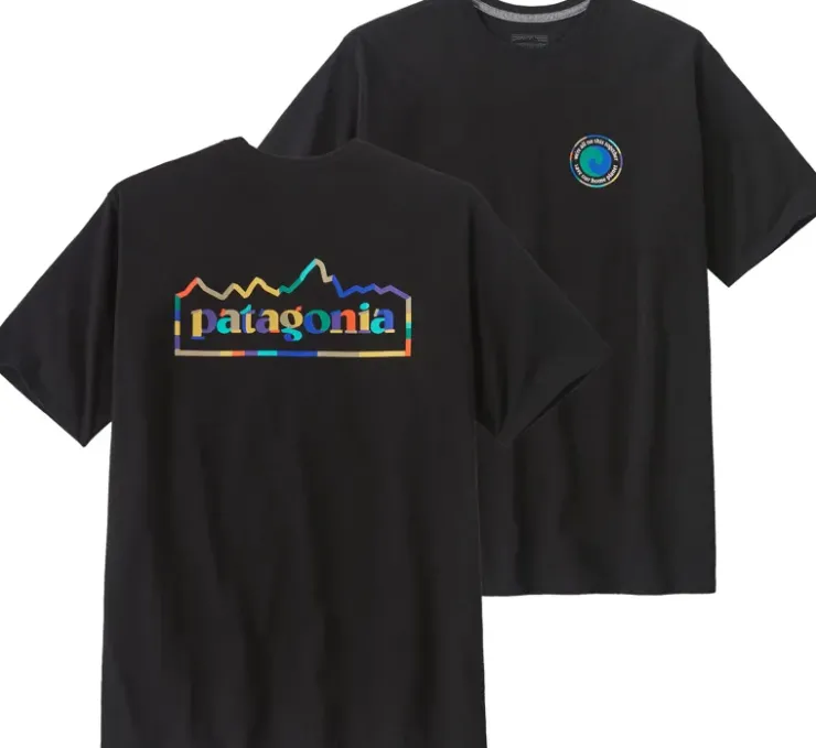 Patagonia Mens Unity Fitz Responsibili-Tee - Ink Black Sale