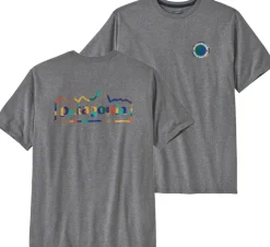 Patagonia Mens Unity Fitz Responsibili-Tee - Gravel Heather Clearance