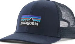 Patagonia P-6 Logo Trucker Hat - New Navy New