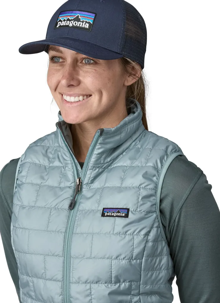 Patagonia P-6 Logo Trucker Hat - New Navy New