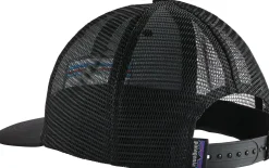 Patagonia P-6 Logo Trucker Hat - Black Best